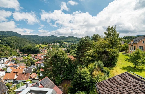 Buehlertal Apartment | Country House Room 'Dachjuche' with Mountain View and Wi-Fi