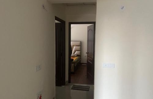 Ghaziabad House | Couple friendly room with ac, comfy bed and private window view