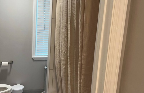 Towson Apartment | Cozy 1-bedroom apartment with king size bed.