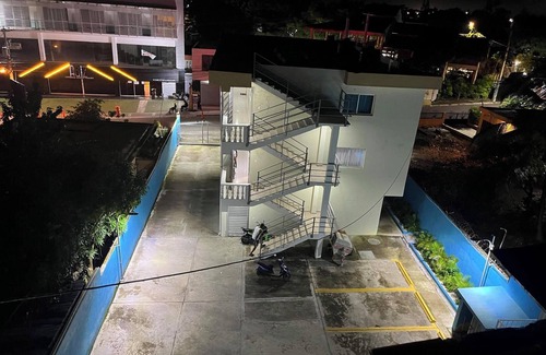 Lope De Vega Condo | Cozy 1-bedroom condo in amazing Andrés with WIFI , AC ,pool and ocean view