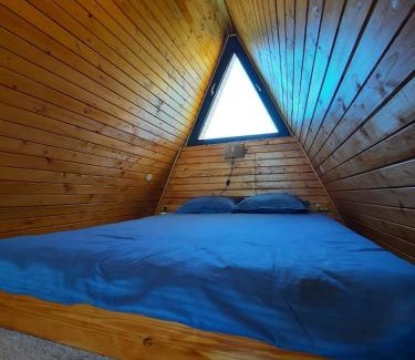 Saru Dornei Ski Chalet | Cozy A-Frame Cabins in Bucovina