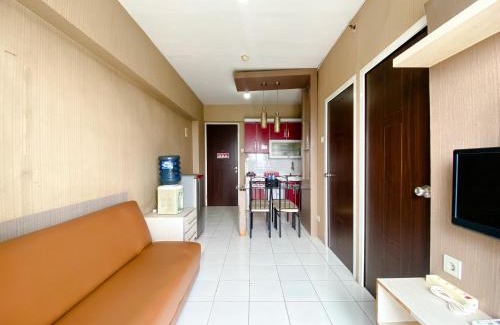 Pekayon Jaya Apartment | Cozy and Minimalist 2BR at Mutiara Bekasi Apartment By Travelio