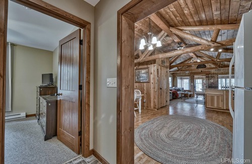 Republic Cabin | Cozy and quiet northern cabin with fabulous lake views and screen porch.