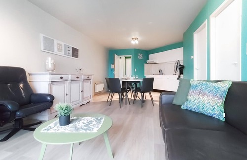 Mariakerke Apartment | Cozy apartment in Oostende with WiFi