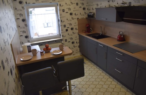 Westhofen Apartment | Cozy apartment in Westhofen with a view of the vineyards 90sqm - 2 - 8 pers.