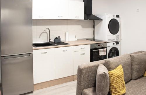 Sesvete Apartment | Cozy Apartment with Washer, Dryer, and Floor Heating