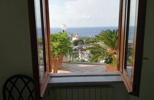 Casamicciola Terme House | Cozy beach house, with view from private terrace, 800 mt from the sea