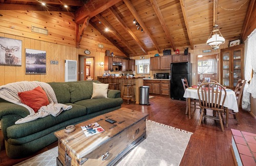 Boulder Bay Cabin | Cozy Cabin 5 mins walk to Boulder Bay Park & Lake/Sledding/Hiking, Family Fun!