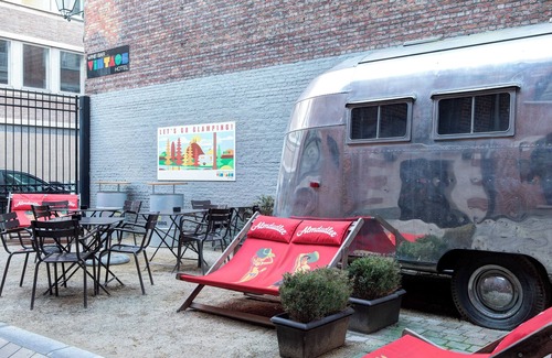 Sint-Gillis House | Cozy Caravan with WiFi in The Vintage Hotel Brussels