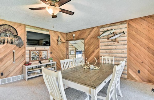 Cass City House | Cozy Cass City Retreat with Spacious Deck!