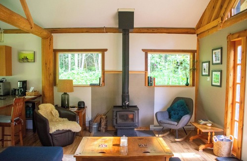 Strathcona Cabin | Cozy Forest Cabin in the Beautiful Sayward Valley
