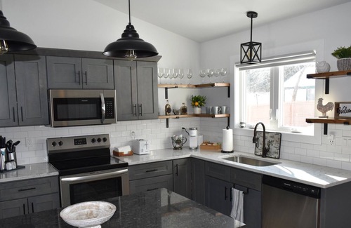 Williams Bay House | Cozy home just minutes from the lake and restaurants.