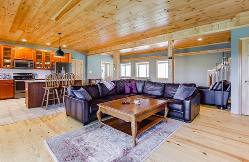 Hawley House | Cozy home on17acres, overlooking large private pond w/heated pool, and hot tub.