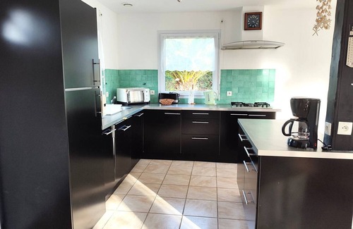 Pleumeur-Bodou House | Cozy House 210m from Pors Gelin Beach with Enclosed Garden and Terrace