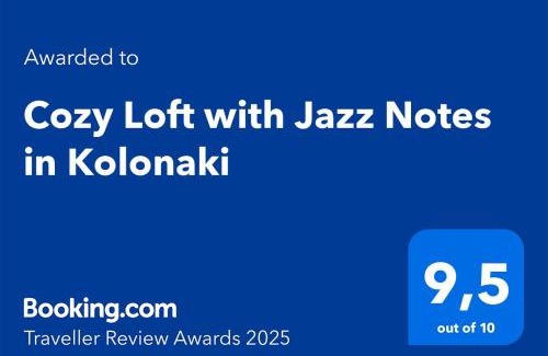 Neapoli Apartment | Cozy Loft with Jazz Notes in Kolonaki