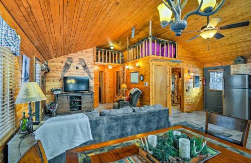 Steuben House | Cozy Manistique Cabin with Deck, Grill and Fire Pit!