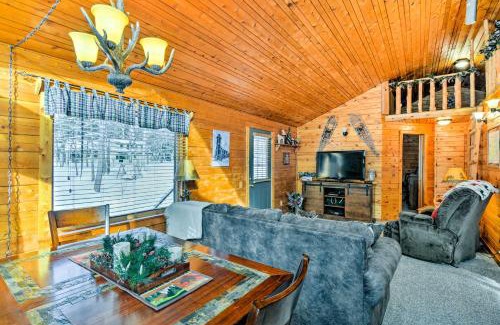 Steuben House | Cozy Manistique Cabin with Deck, Grill and Fire Pit!