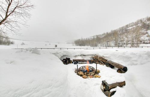 Thayne House | Cozy Mountain Home on 10 Acres with Fire Pit and Games