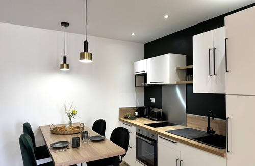 Centre Ville Apartment | Cozy Niort Obsidian Green - Appartement type 2