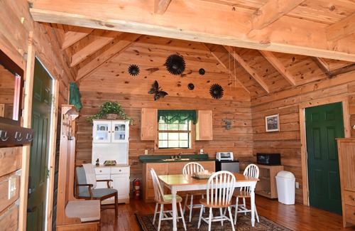 Woodbine Cabin | Cozy Pondside Cabin five minutes from Laurel Lake