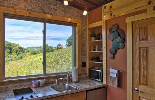 Kantner Cabin | "Cozy Secluded Tiny House with Mountain Views, Short Walk from Parking"