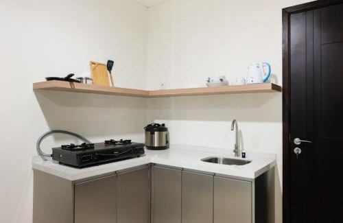 Tangerang Apartment | Cozy Studio Apartment at Brooklyn Alam Sutera By Travelio