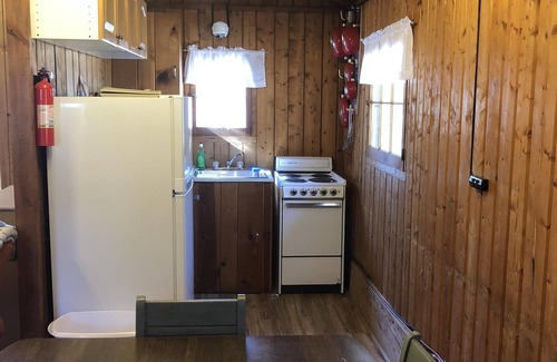 Pentwater Cabin | Cozy "Up North" Cabin in the woods with Pentwater Lake frontage and access