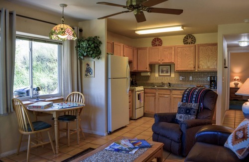 Pagosa Springs House | Creekside Lower Apartment - Hot Tub, Downtown, Pet Friendly, Wrap-Around Deck, 2 Living Spaces, Walk