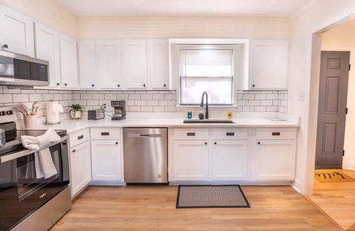 North Charleston House | Creola Charm - 3BR, 2BA with Hot Tub, Fire pit and Washer/Dryer