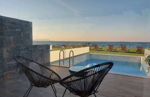 Kato Gouves Apartment | Crete Resort Sea Side Suites with private outdoor pool offers a relaxing stay.