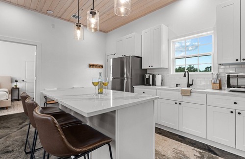 Fredericksburg Cottage | Cross Mountain Cottages 1 | Porch & Firepit Nights