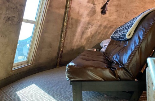 Virgin RV Rental | Crow Tipi by the Pond with 1 King Bed, Hot Tub and Outdoor Kitchen Unit #36