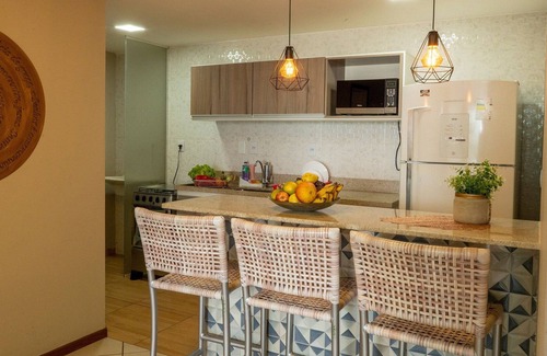 Vila Velha Apartment | Crystal 1Bedroon Sea View!