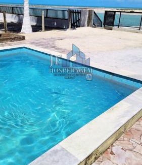 Ilha de Itamaraca Apartment | CS1-Casa para até 8 pessoas andar superior com ar praia do sossego itamaracá PE