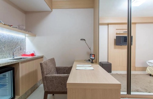 Setor Hoteleiro Norte Apartment | cullinan suíte de luxo premium com varanda