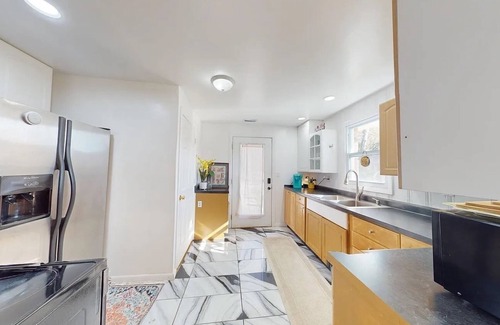 Huntington House | Cute little stone house on the hill