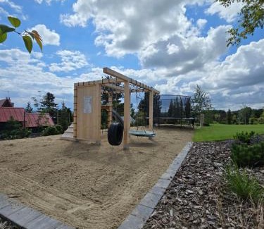 Kartuzy Villa | Czôrny Dąb - nowoczesny dom wakacyjny na Kaszubach, jacuzzi, sauna, bilard
