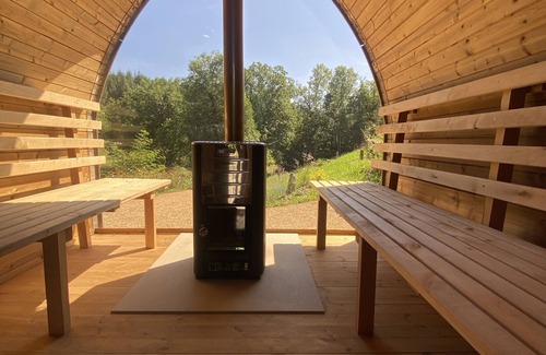 Varennes-sous-Dun Cabin | Dôme Transparent Hébergement Insolite