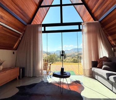 Goncalves Ski Chalet | Dalbérgia Chalés - Mantiqueira MG