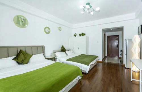 Ganjingzi Apartment | Dalian Hong Xi Yuan Apartment Wanda Plaza