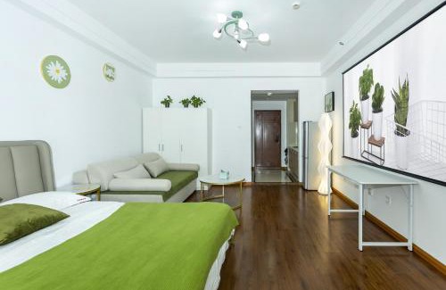 Ganjingzi Apartment | Dalian Hong Xi Yuan Apartment Wanda Plaza