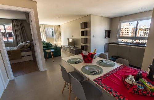 Sao Francisco Apartment | Dallas apartamentos na Via Gastronômica-Estacionamento-Amplos e equipados-Wifi