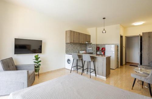 Paphos Apartment | Danaos Seaside Suite 103 with Pool in Tourist Area