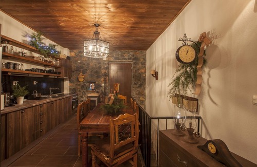 Aghios Athanasios Ski Chalet | Dandy Villas Palios Agios Athanasios |Rustic | Fireplace | Up to 6