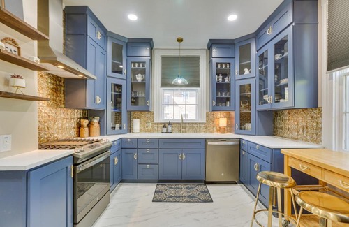 Danville House | Danville Retreat with Hot Tub and Cozy Fireplace!