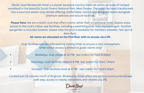 Hassocks Hotel | David Lloyd Wickwoods