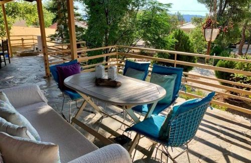 Mandra-Eidyllia Apartment | Daydream Nature Home - Hot Tub & Cinema Experience