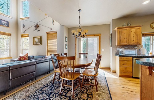 McCall House | Deluxe dog-friendly cabin w/pool & hot tub in a convenient location