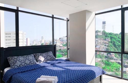 Puerto Santa Ana Apartment | Depa Puerto Santana,AC,WIFI,Bares,Restaurante,segurida 24-7