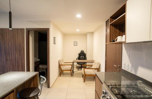 Zapopan Apartment | Departamento 2 Recamaras en Torre Anuva con Alberca y Gym
